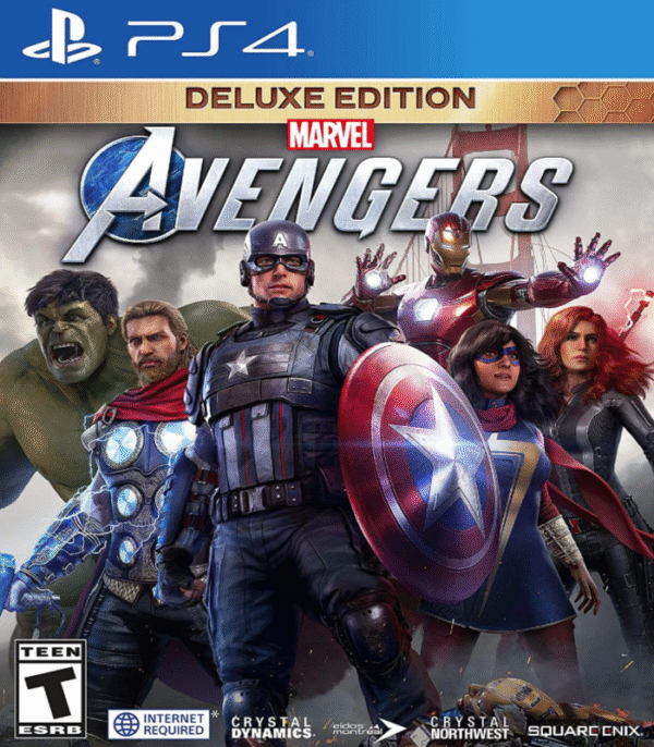 Avengers Deluxe Edition (Vingadores)– Mídia Digital – PS4