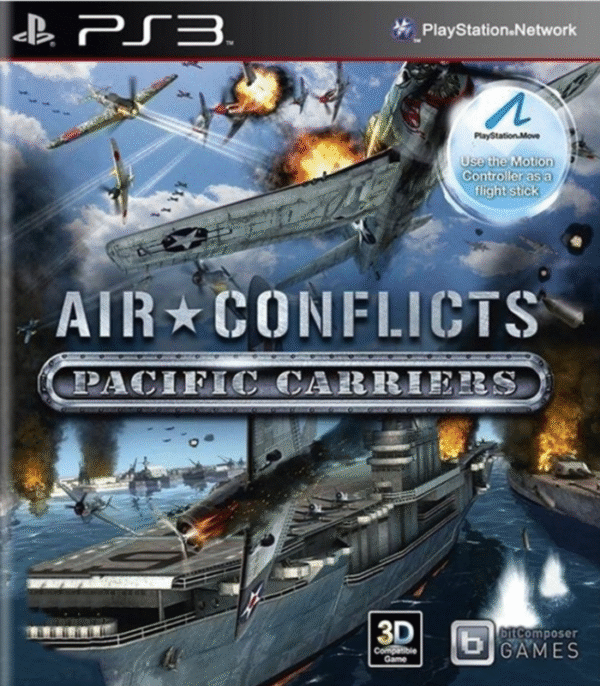 Air Conflicts: Pacific Carriers – Mídia Digital – PS3