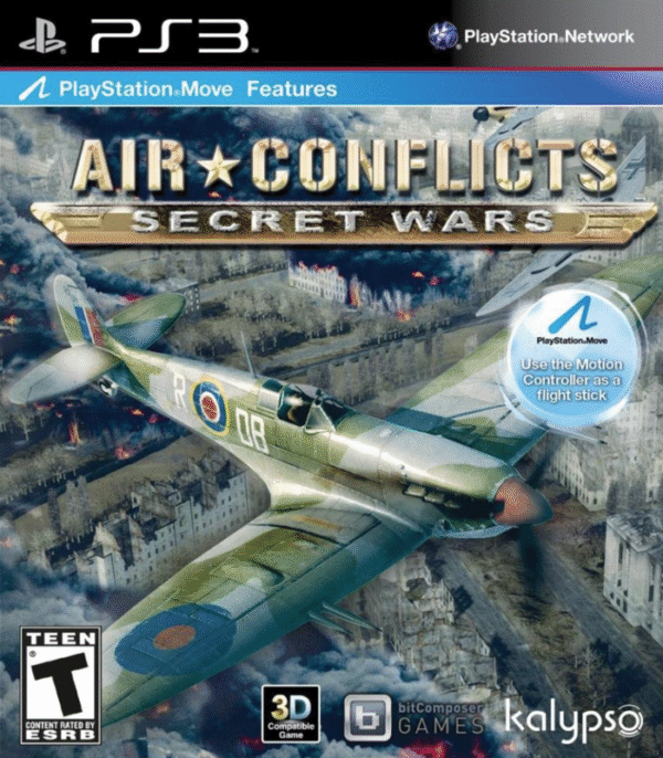 Air Conflicts: Secret Wars – Mídia Digital – PS3