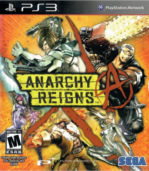 Anarchy Reigns – Mídia Digital – PS3