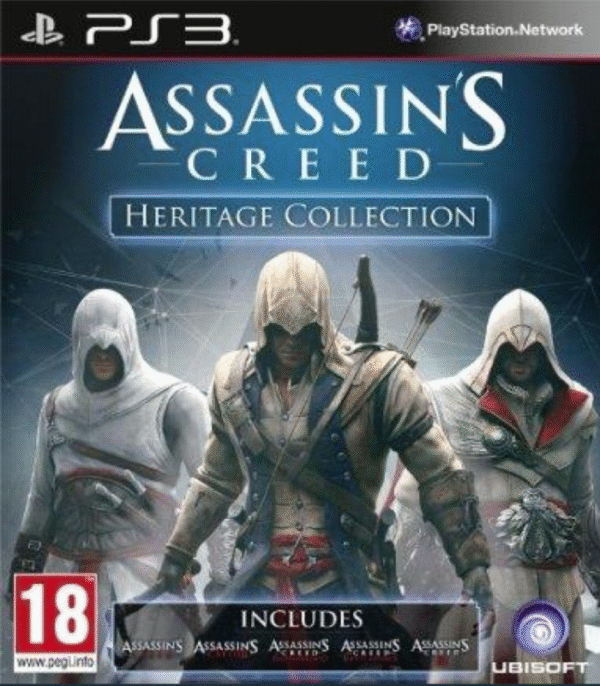 Assassin's Creed Heritage Collection – Mídia Digital – PS3