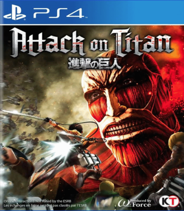 Attack on Titan – Mídia Digital – PS4