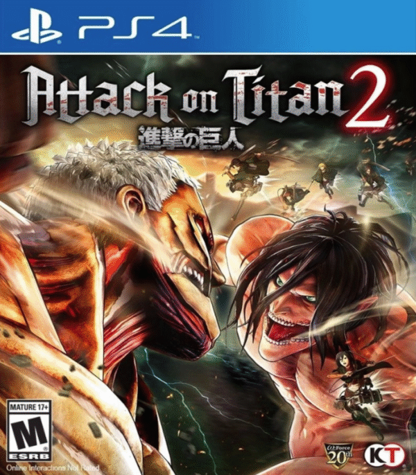 Attack on Titan 2 – Mídia Digital – PS4