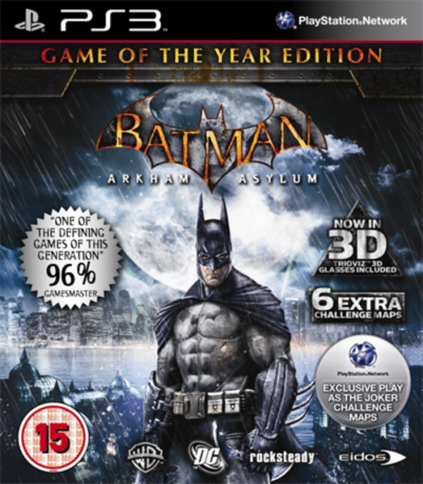 Batman: Arkham Asylum – Mídia Digital – PS3