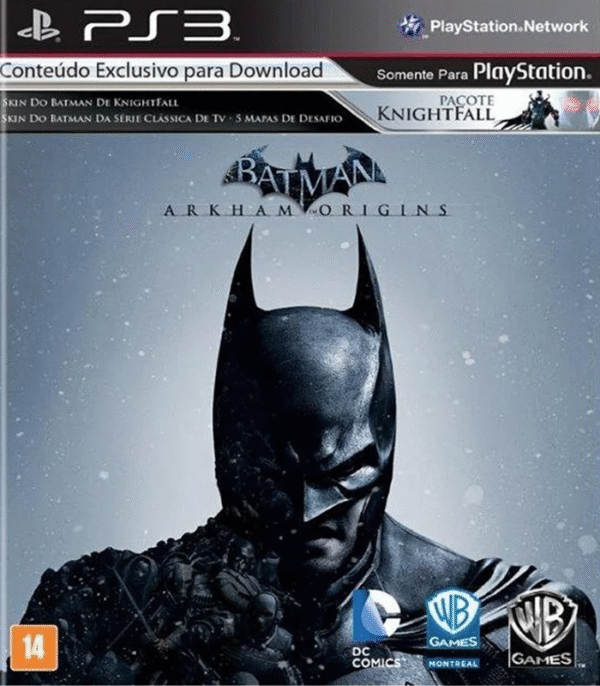Batman: Arkham Origins – Mídia Digital – PS3