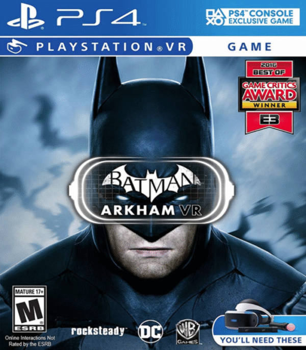 Batman: Arkham VR – Mídia Digital – PS4
