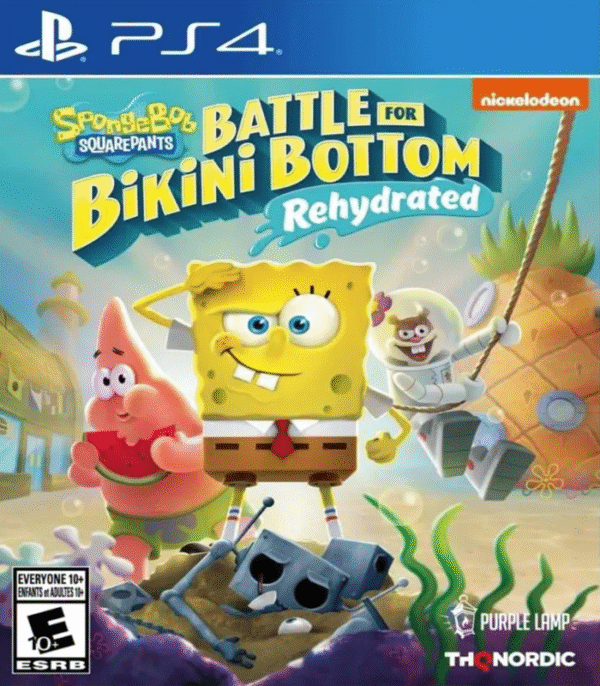 Bob Esponja: Battle for Bikini Bottom – Mídia Digital – PS4