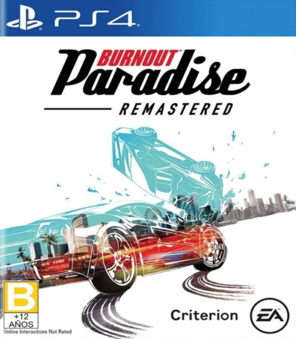 Burnout Paradise Remastered – Mídia Digital – PS4