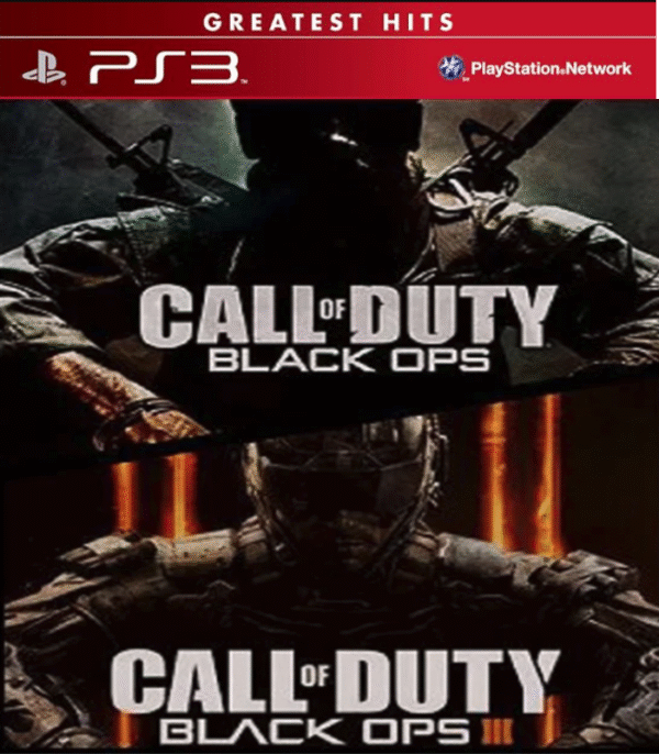Call of Duty Black Ops 1 / Black Ops 3 – Mídia Digital – PS3