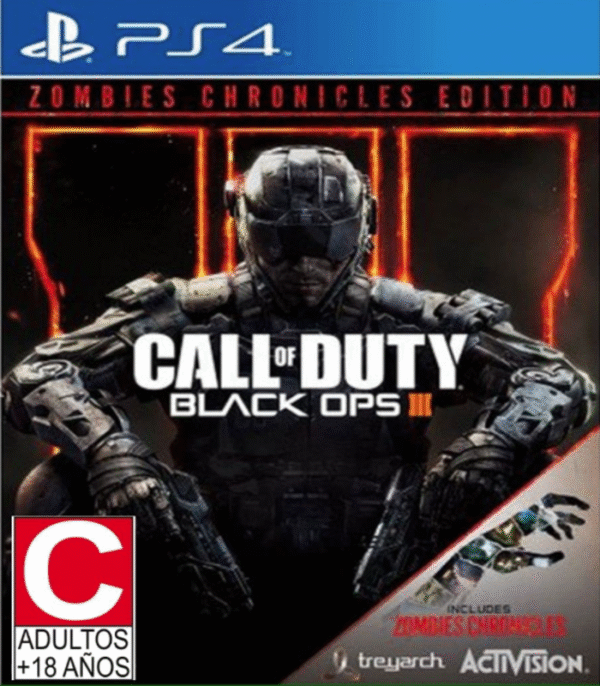 Call of Duty: Black Ops III – Zombies Chronicles – Mídia Digital – PS4