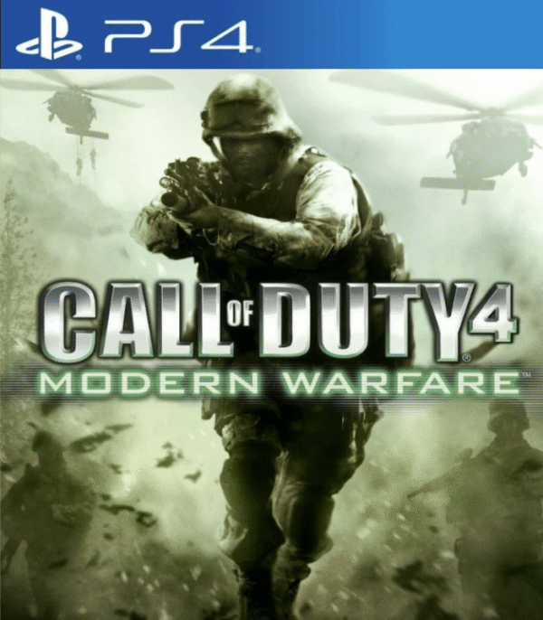 Call of Duty: Modern Warfare 4 Remastered – Mídia Digital – PS4