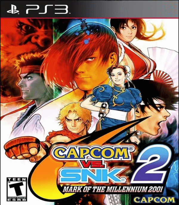 Capcom vs. SNK 2: Mark of the Millennium 2001 – Mídia Digital – PS3
