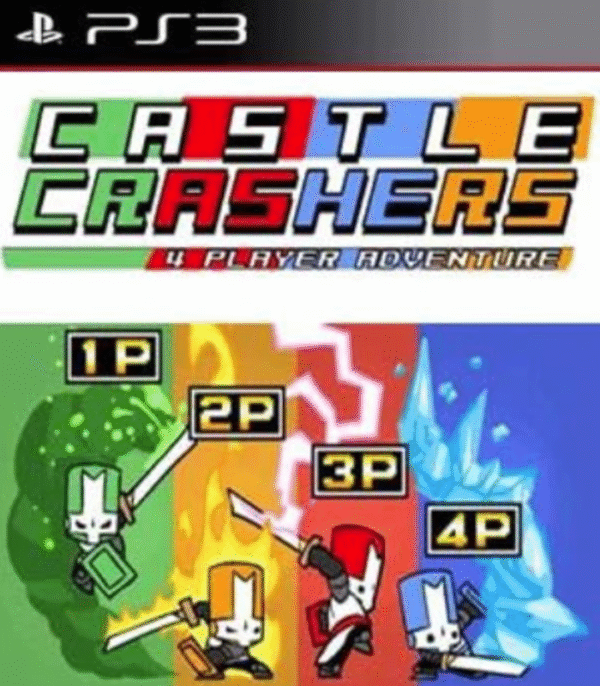 Castle Crashers: 4 Player Adventure – Mídia Digital – PS3