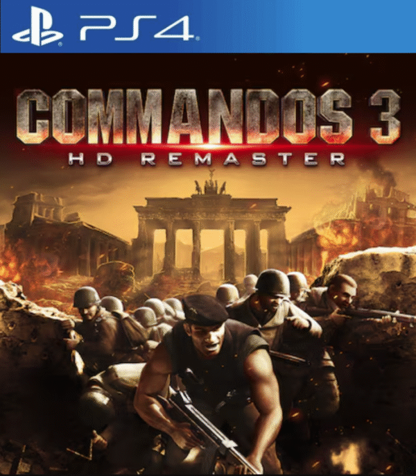 Commandos 3: HD Remaster – Mídia Digital – PS4