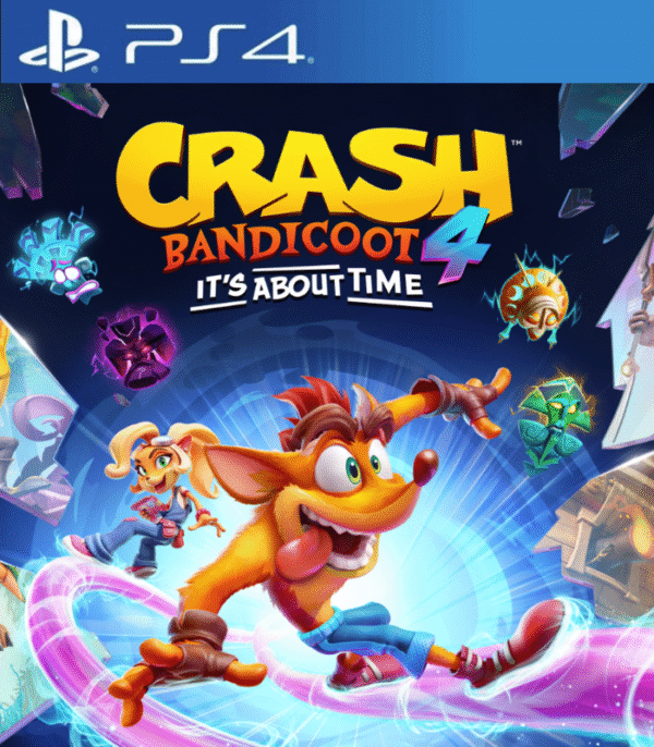 Crash Bandicoot 4: It’s About Time – Mídia Digital – PS4