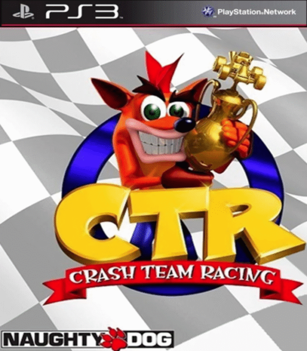 Crash Team Racing (CTR) – Mídia Digital – PS3