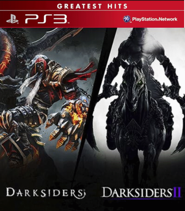 Darksiders 1 / Darksiders 2 – Mídia Digital – PS3