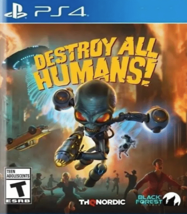 Destroy All Humans! – Mídia Digital – PS4