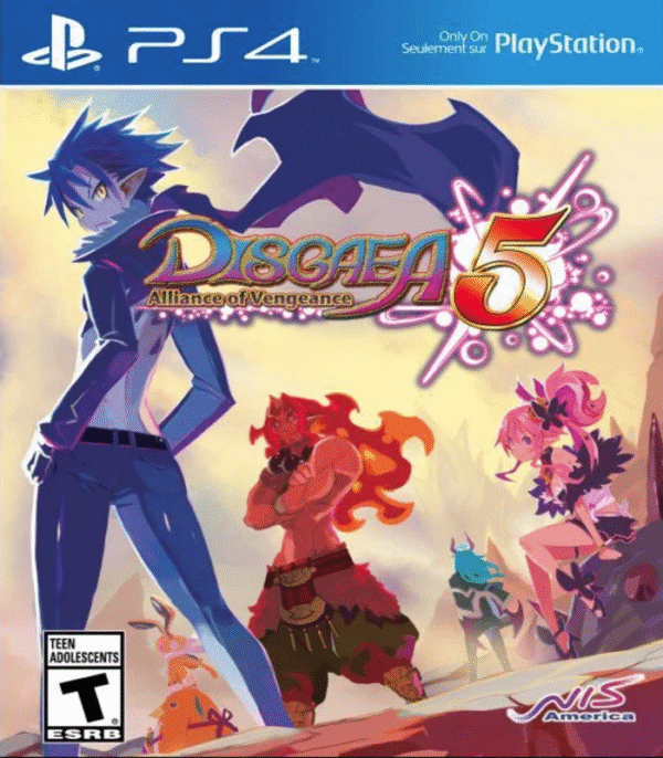Disgaea 5: Alliance of Vengeance – Mídia Digital – PS4