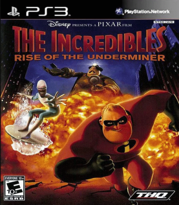 Disney Incríveis: Rise of the Underminer – Mídia Digital – PS3