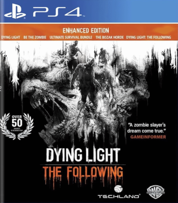 Dying Light: The Following – Mídia Digital – PS4
