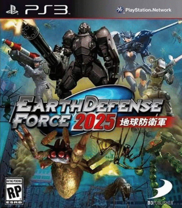 Earth Defense Force 2025 – Mídia Digital – PS3