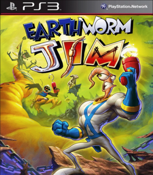 Earthworm Jim HD – Mídia Digital – PS3
