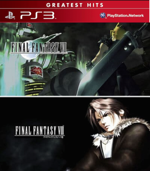 Final Fantasy VII / Final Fantasy VIII – Mídia Digital – PS3