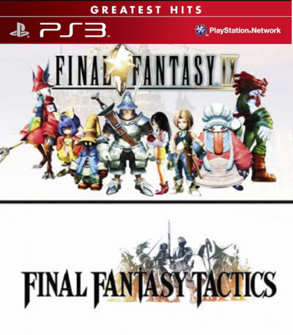 Final Fantasy IX / Final Fantasy Tactics – Mídia Digital – PS3