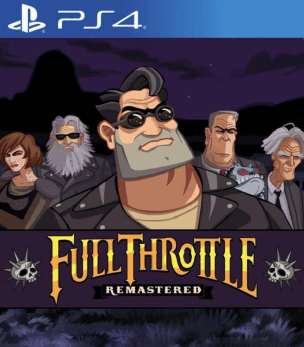 Full Throttle Remastered – Mídia Digital – PS4