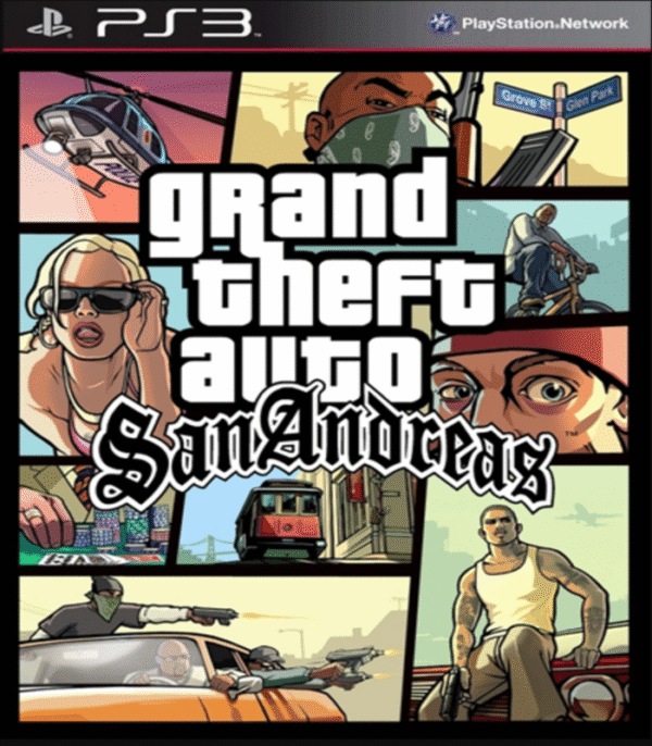 GTA: San Andreas – Mídia Digital – PS3