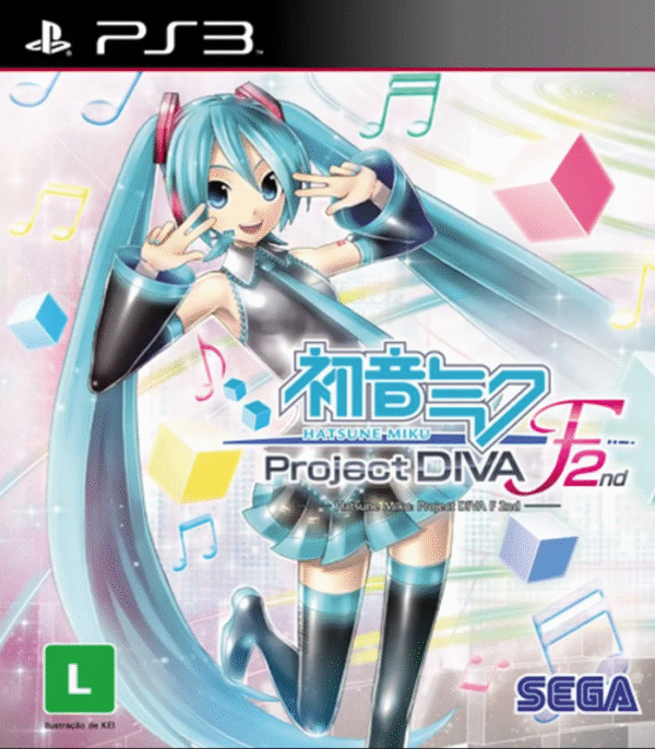Hatsune Miku: Project DIVA F 2nd – Mídia Digital – PS3