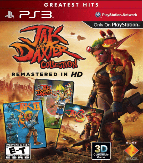 Jak and Daxter Collection – Mídia Digital – PS3