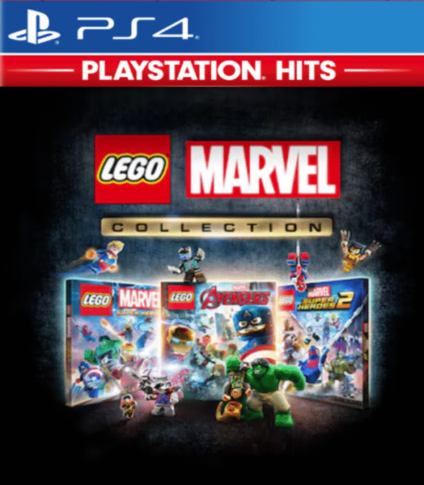 LEGO Marvel Collection (Super Heroes 1, Super Heroes 2 e Vingadores) – Mídia Digital – PS4