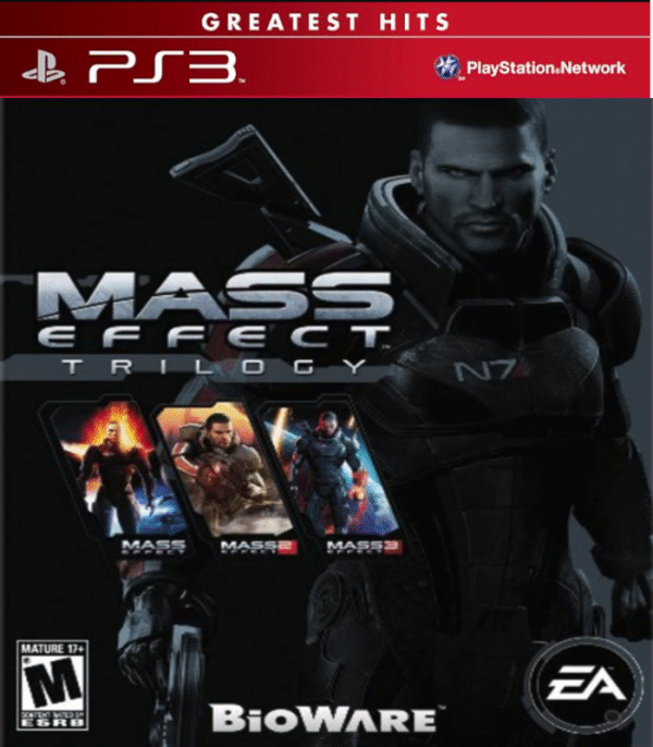 Mass Effect Trilogy – Mídia Digital – PS3