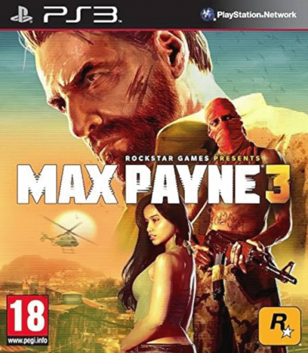 Max Payne 3 – Mídia Digital – PS3