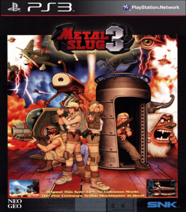 Metal Slug 3 – Mídia Digital – PS3