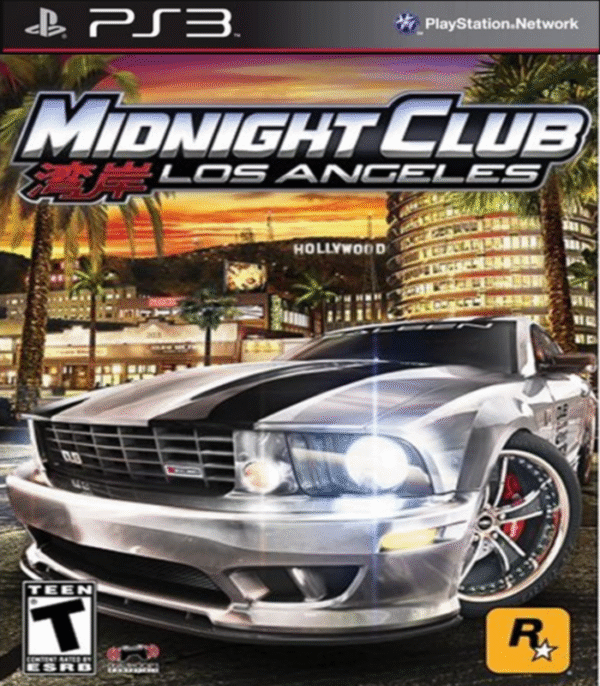 Midnight Club: Los Angeles – Mídia Digital – PS3
