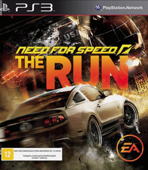 Need for Speed: The Run – Mídia Digital – PS3