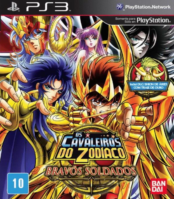 Os Cavaleiros do Zodíaco: Bravos Soldados (Saint Seiya: Brave Soldiers) – Mídia Digital – PS3