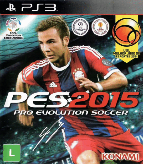 PES 2015 – Pro Evolution Soccer – Mídia Digital – PS3