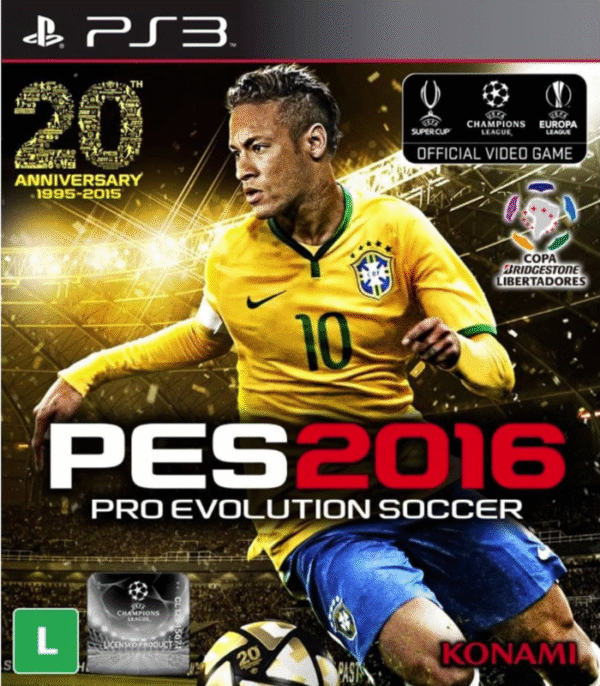 PES 2016 – Pro Evolution Soccer – Mídia Digital – PS3