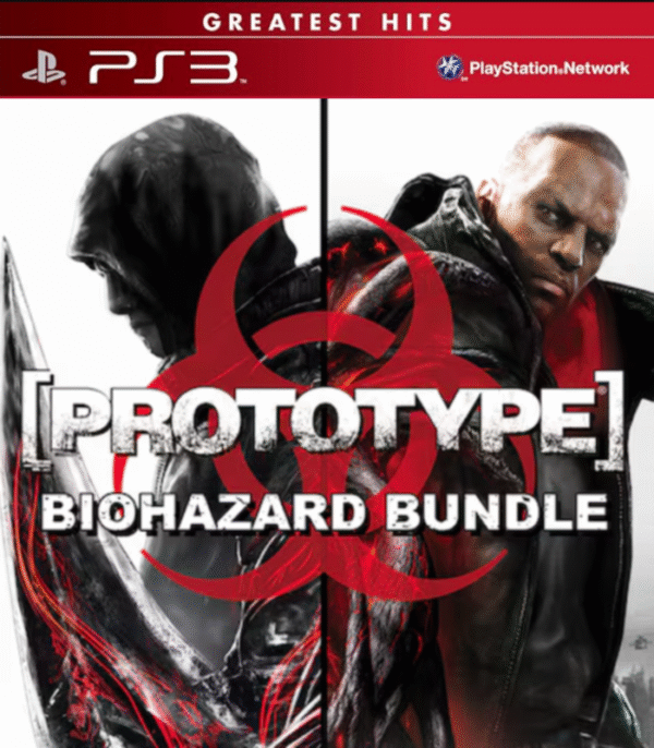 Prototype / Biohazard Bundle (1 e 2) – Mídia Digital – PS3