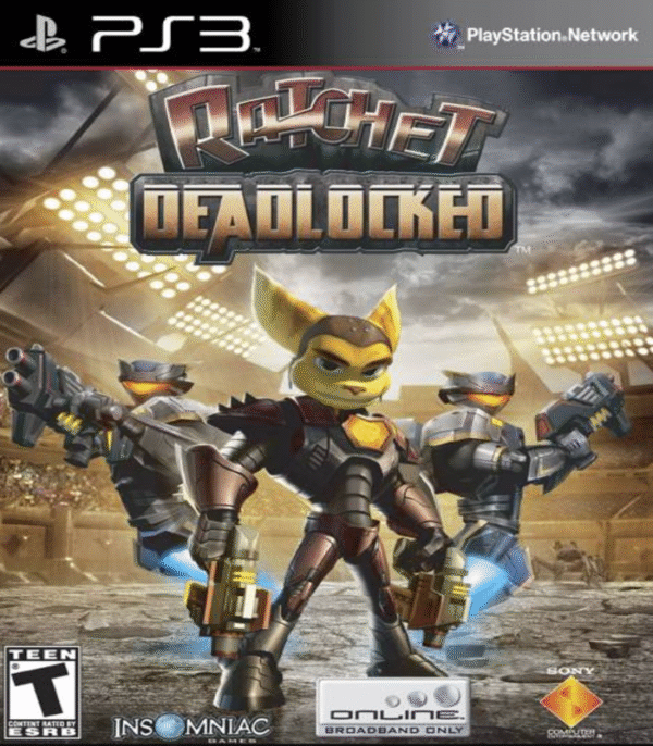 Ratchet: Deadlocked – Mídia Digital – PS3