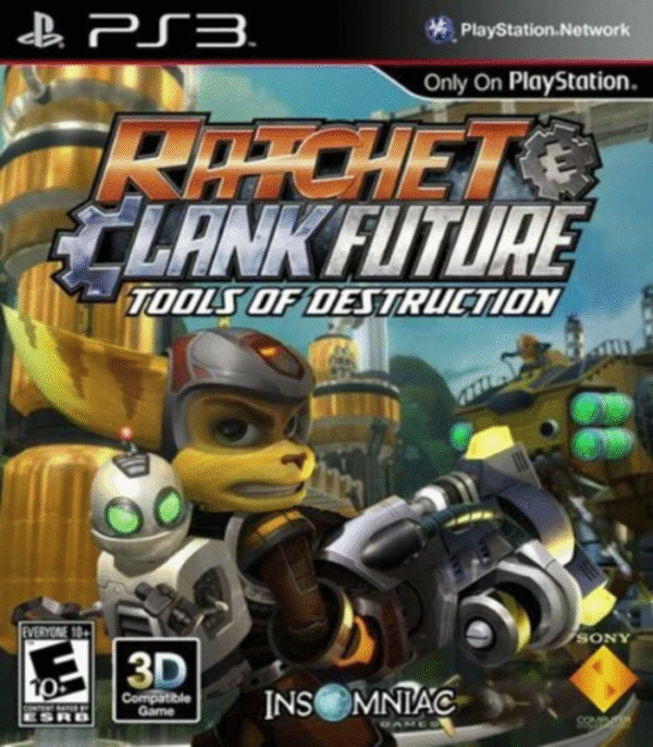 Ratchet & Clank Future: Tools of Destruction – Mídia Digital – PS3