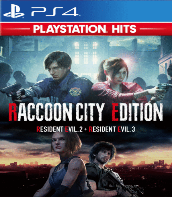 Resident Evil 2 + 3: Raccoon City Edition – Mídia Digital – PS4