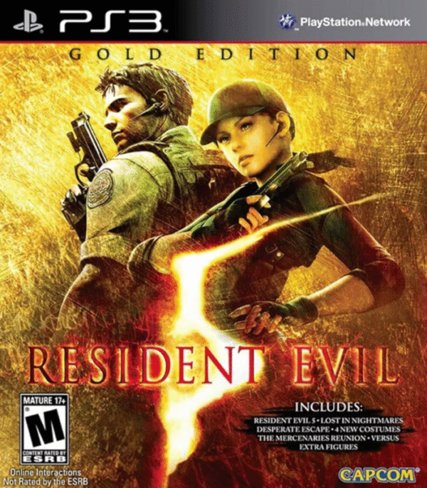 Resident Evil 5 – Mídia Digital – PS3