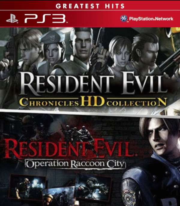 Resident Evil Chronicles HD / Operation Raccoon City – Mídia Digital – PS3