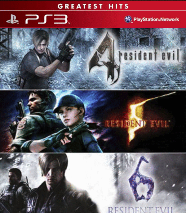 Resident Evil Franchise Pack (4, 5 e 6) – Mídia Digital – PS3