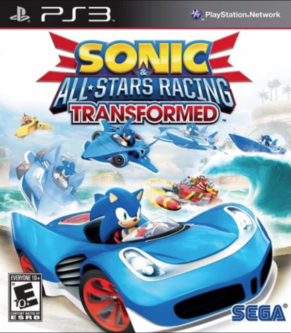 Sonic & All-Stars Racing Transformed – Mídia Digital – PS3